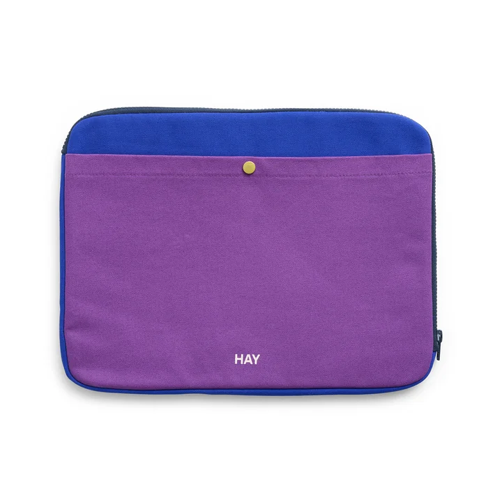 HAY - Multi Laptop Cover, 34,5 x 26 cm, purple multi