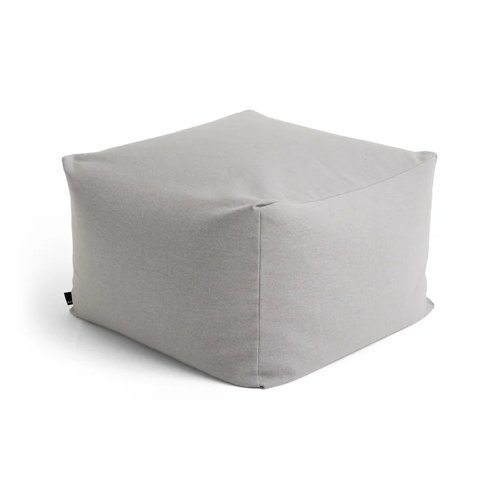 HAY - Story Pouf, H 40 cm, grau