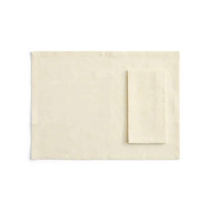 HAY - Tavolo Serviette und Tischset, 31 x 43 cm, soft yellow 