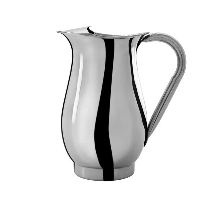 House Doctor - Jug Kanne, H 22 cm, silber-finish