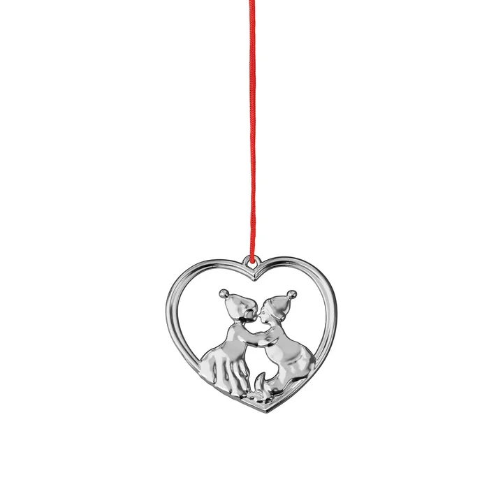 Rosendahl - Kissing Elves Anhänger H 6,5 cm, silber