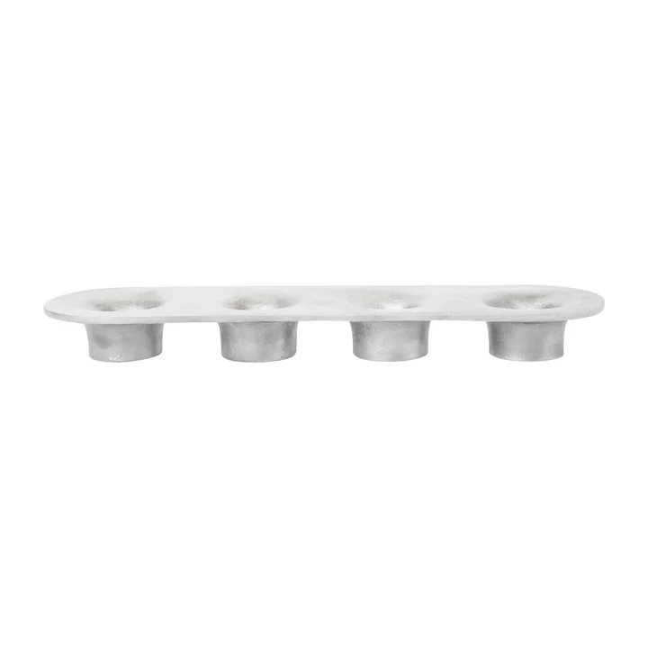 Ferm Living - Soothe 4 Kerzenhalter, Aluminium