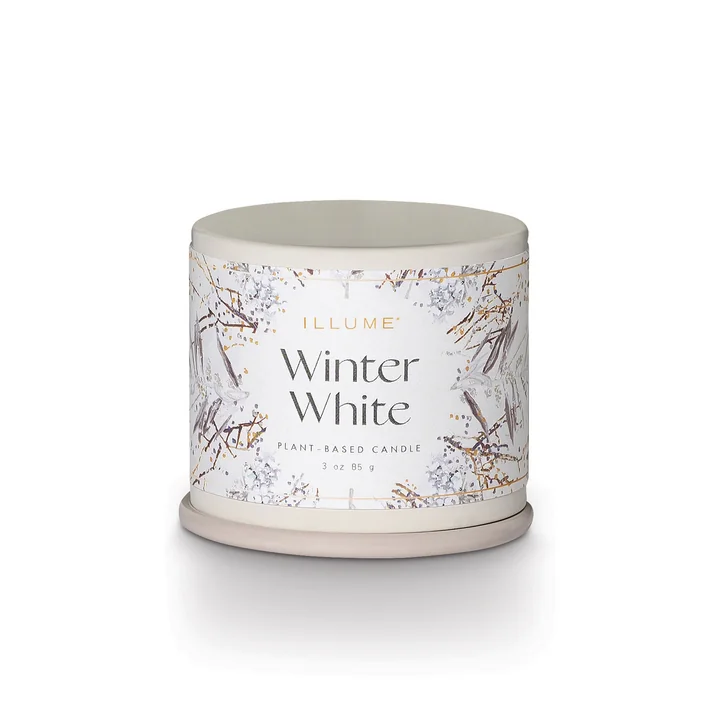 Bloomingville - ILLUME Demi Vanity Tin Duftkerze, Winter White