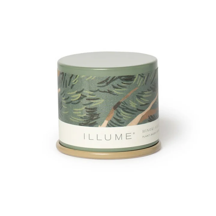 Bloomingville - ILLUME Demi Vanity Tin Duftkerze, Hinoki Sage