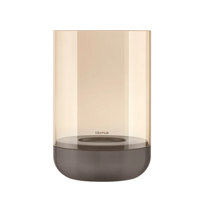 Blomus - Calma Windlicht, Ø 15 cm, burned metal