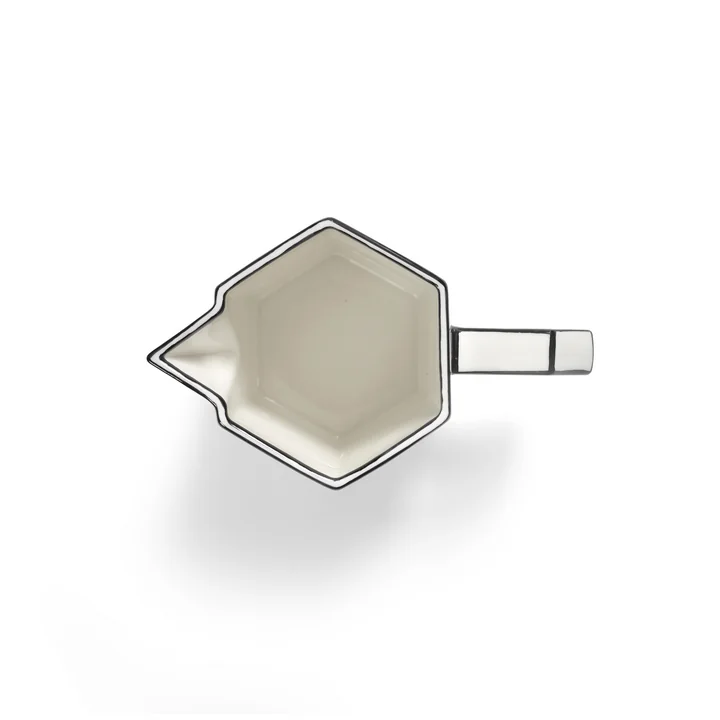 Serax - Carte Blanche Krug, weiß / schwarz