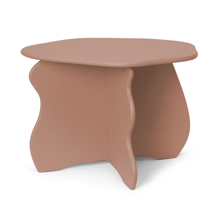 Ferm Living - Slope Kindertisch, rosa