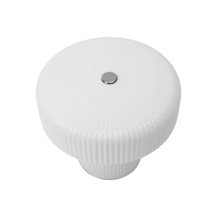 Ferm Living - Ripple LED Akku-Leuchte, weiß