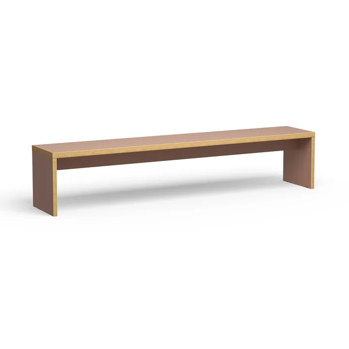 HKliving - Bank, 220 cm, clay