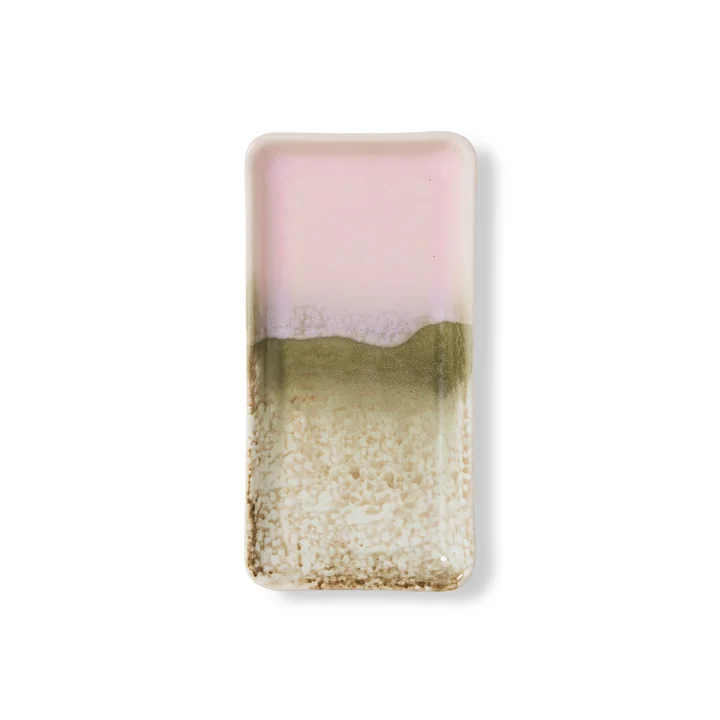 HKliving - 70's Tablett, 9 x 18,5 cm, muse