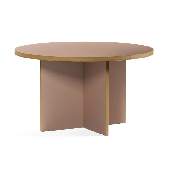 HKliving - Esstisch, Ø 130 cm, clay