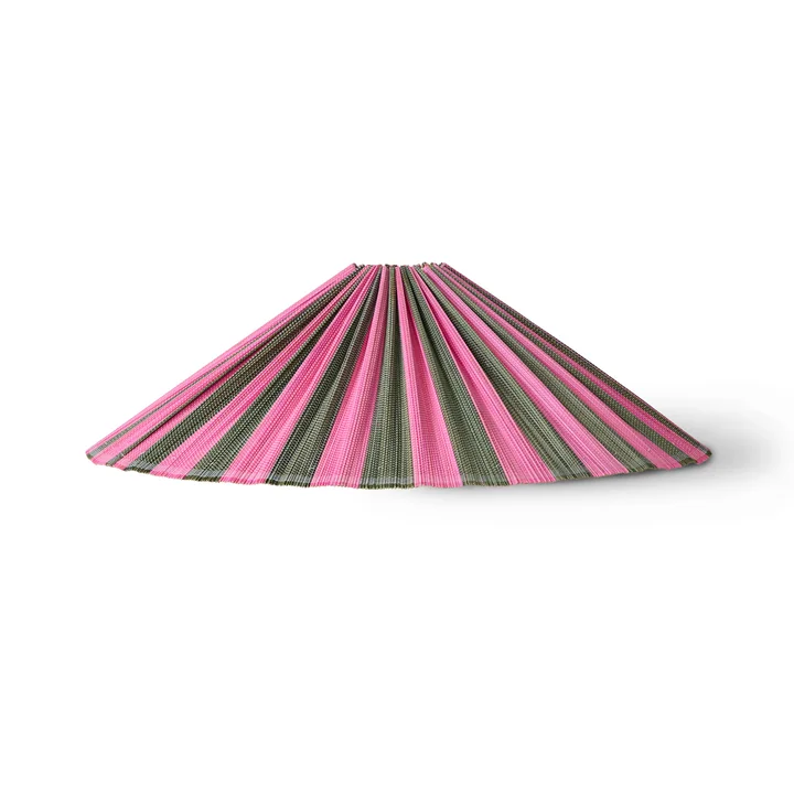 HKliving - Plisse Lampenschirm, Ø 44 cm, camellia