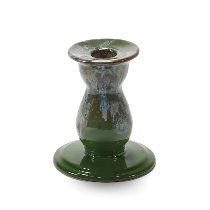 Serax - Terres de rêves Kerzenhalter, H 10,5 cm, grün