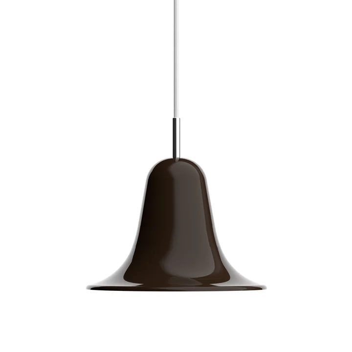 Verpan - Pantop Pendelleuchte, Ø 23 cm, pitch brown