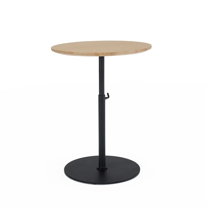 Innovation Living - Kiffa Coffee Table, Ø 45 x cm, Eiche natur / schwarz