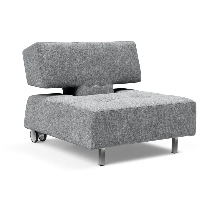 Innovation Living - Long Horn Deluxe Excess Sessel, grau (565 Twist Granite)