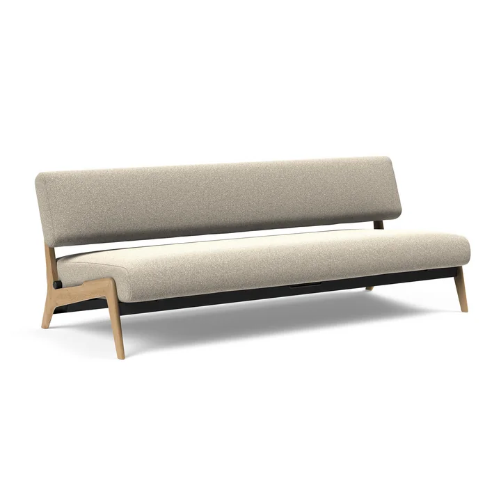 Innovation Living - Nolis Tagesbett, 213 x 92 cm, beige (539 Bouclé)