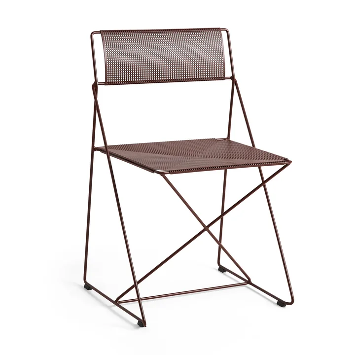  X-Line Stuhl, Outdoor, iron red, AE919-E679 von HAY