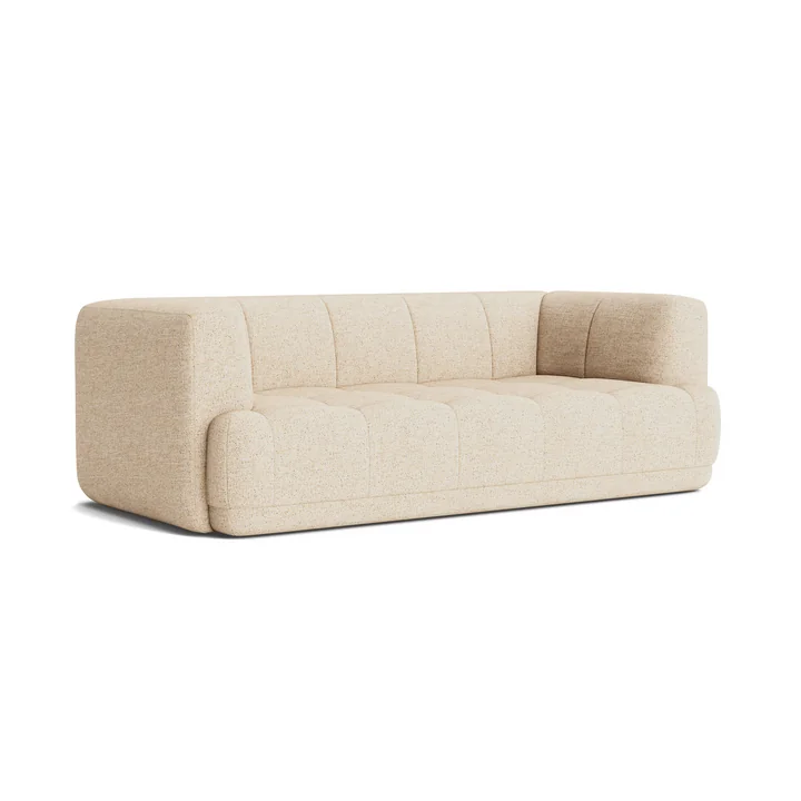 HAY - Quilton 2-Sitzer Sofa, beige (Bolgheri LGG60)