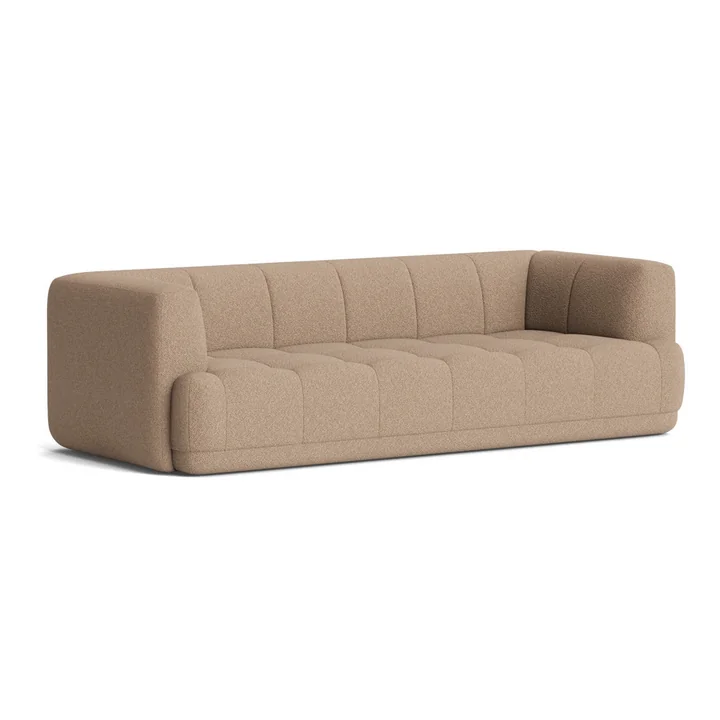 HAY - Quilton 3-Sitzer Sofa, braun (Volume 30)
