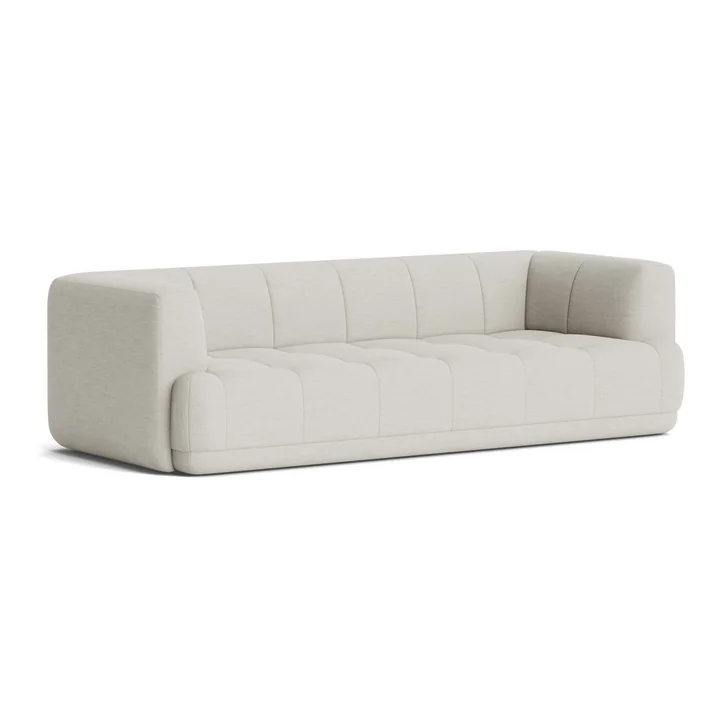 HAY - Quilton 3-Sitzer Sofa, creme (Mode 009)