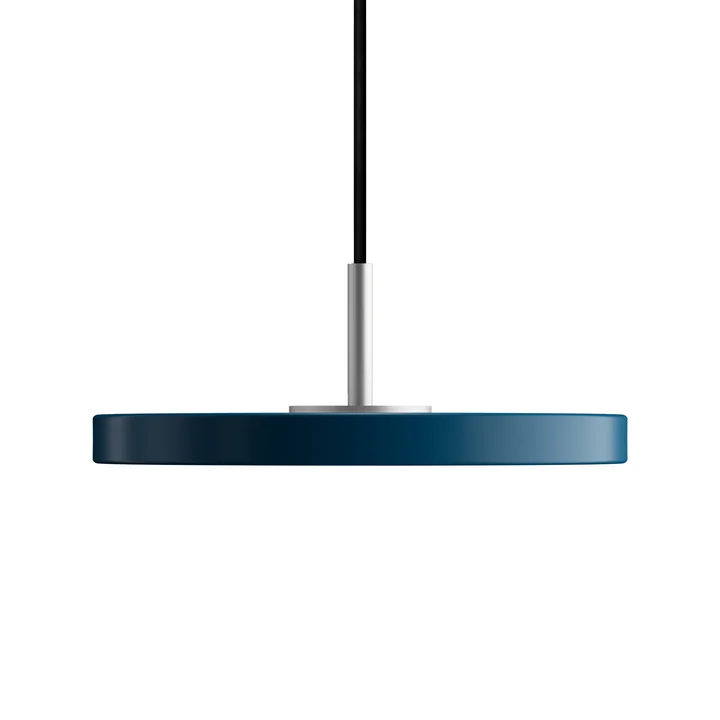 Umage - Asteria Micro LED-Pendelleuchte V2, Stahl / petrolblau