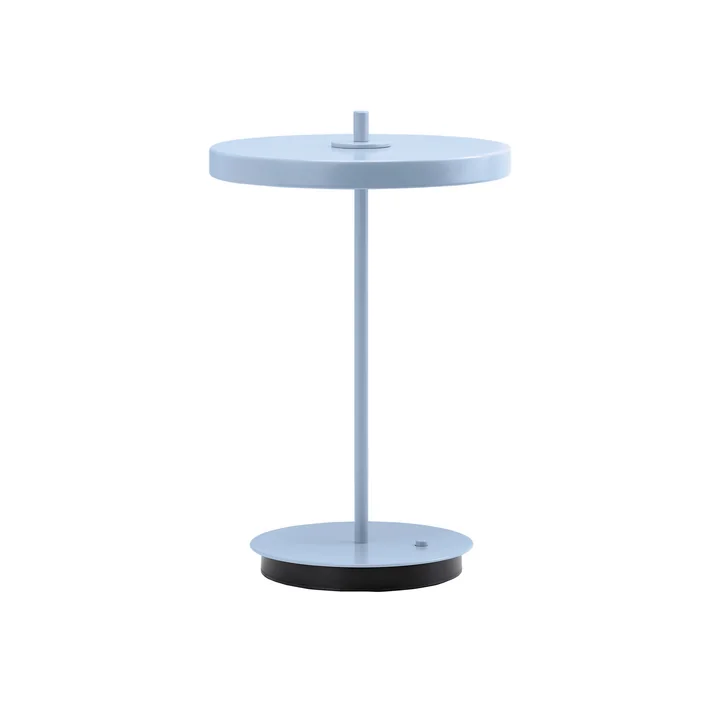 Umage - Asteria Move LED Tischleuchte, monochrom, H 30,6 cm, pale blue