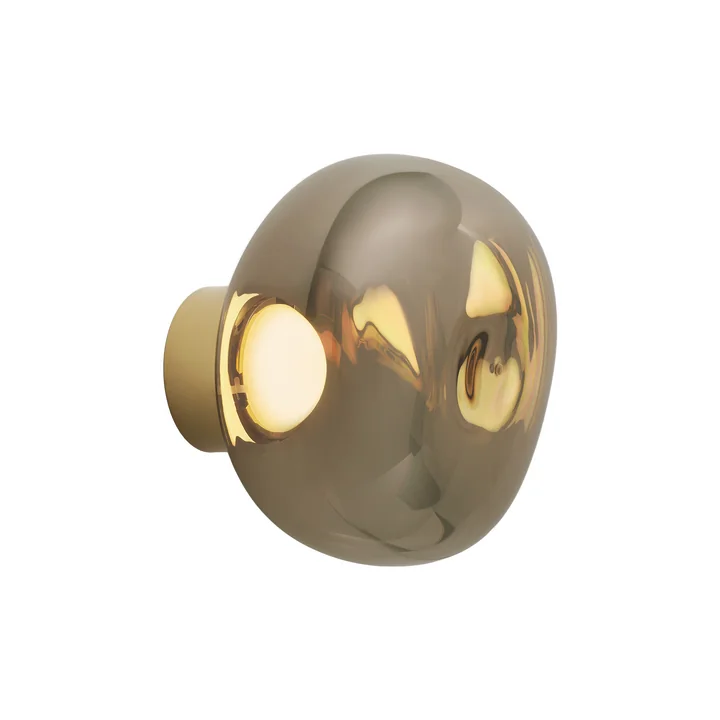 Tom Dixon - Melt LED Wandleuchte / Deckenleuchte, Mini, 30 x 25 cm, bronze