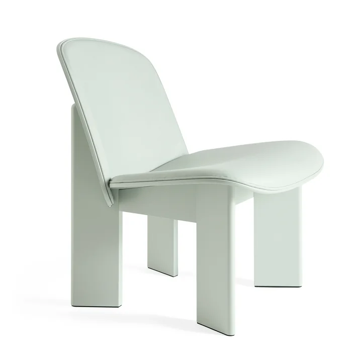 HAY - Chisel Lounge Chair, Buche eucalyptus / eucalyptus (Sense)