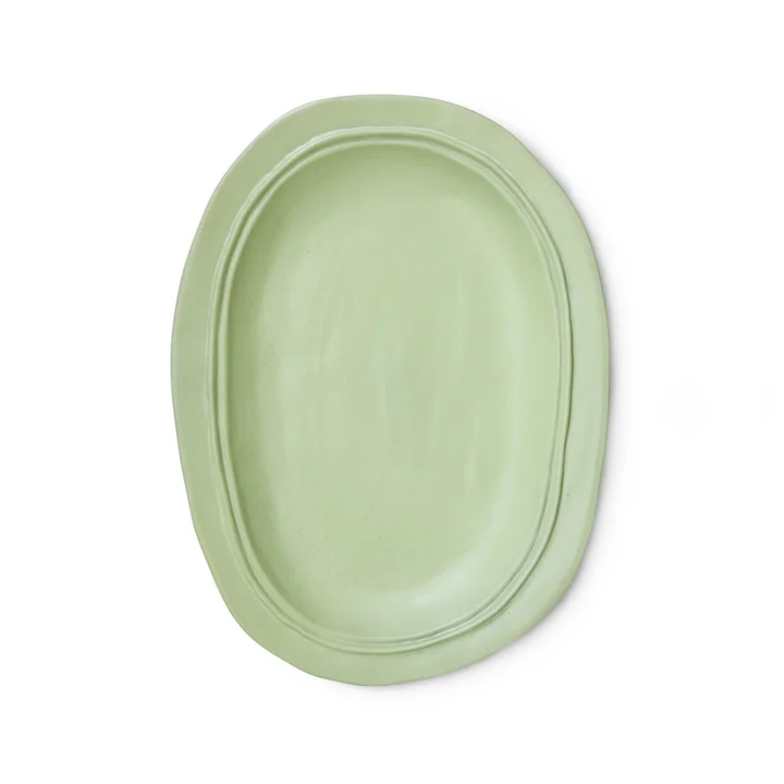 HKliving - New Classics Tablett, large, mint