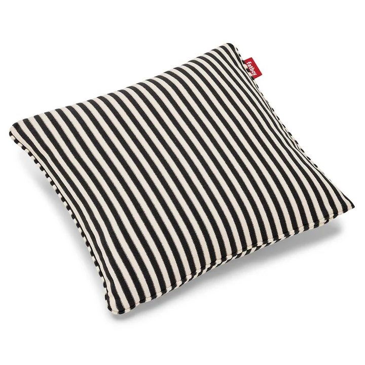 Fatboy - Square Terry Kissen, 50 x 50 cm, schwarz / creme
