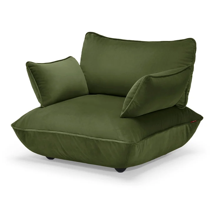 Fatboy - Sumo Sessel, deep green (Samt)