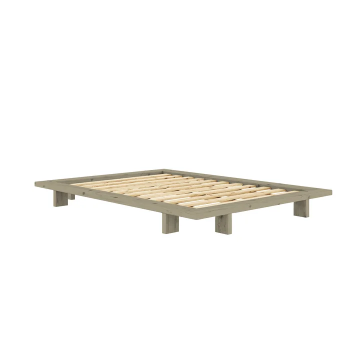 Karup - Japan Bett 140 x 200 cm, sage green