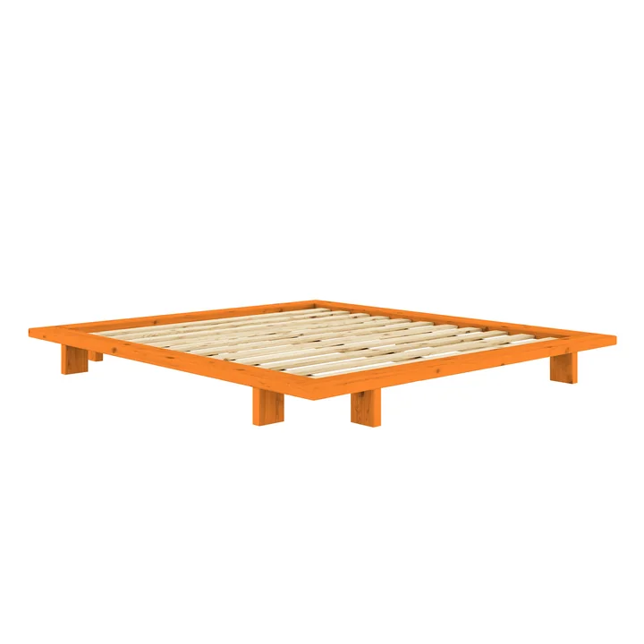 Karup - Japan Bett 180 x 200 cm, solar orange