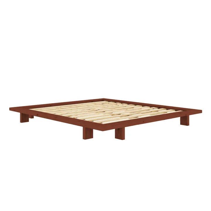 Karup - Japan Bett 180 x 200 cm, terra red