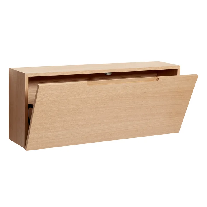 Hübsch Interior - Collect Schuhschrank, L100 cm, Eiche
