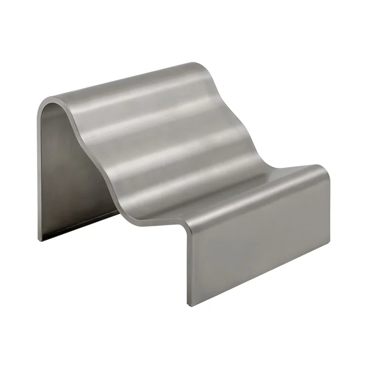 Muuto - Dream View Bank, Stahl, 100 cm