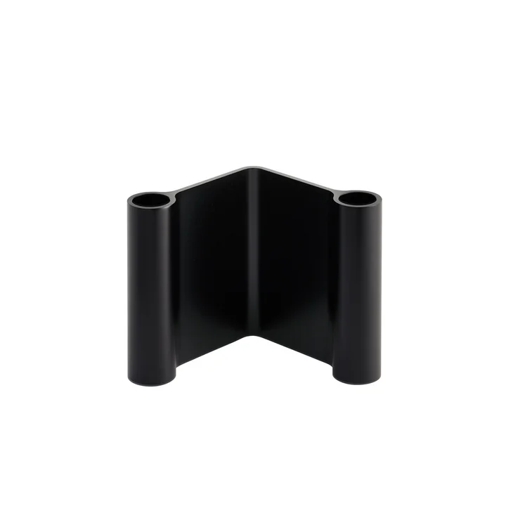 Muuto - Pair Kerzenhalter, H 11 cm, schwarz