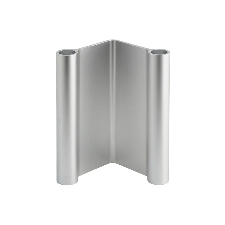 Muuto - Pair Kerzenhalter, H 18 cm, Aluminium