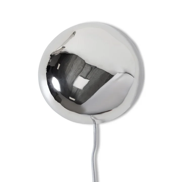 HKliving - Orb Wandleuchte, chrom