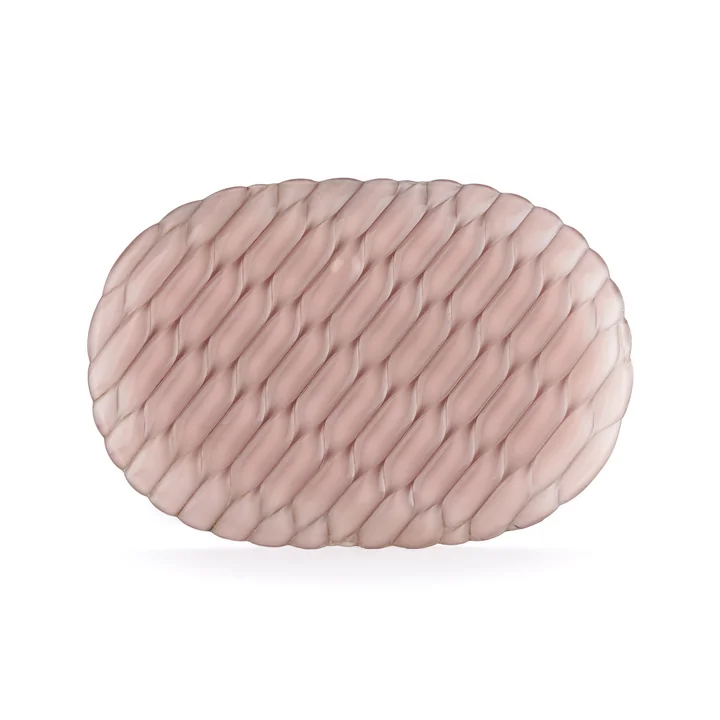 Kartell - x Liberty Jellies Family Tablett, lichen / pink (Moon Flower Graphic Impression)