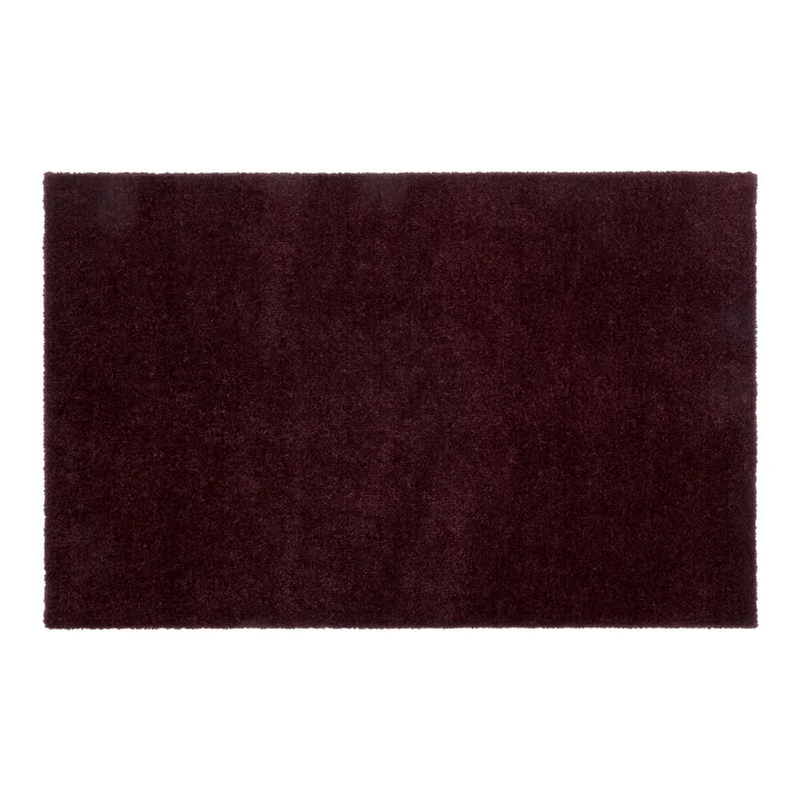 tica copenhagen - Fußmatte, 60 x 90 cm, Unicolor bordeaux