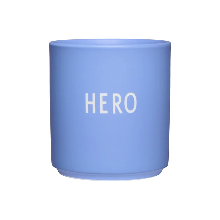 Design Letters - AJ Favourite Porzellan Becher, Hero / sky blue