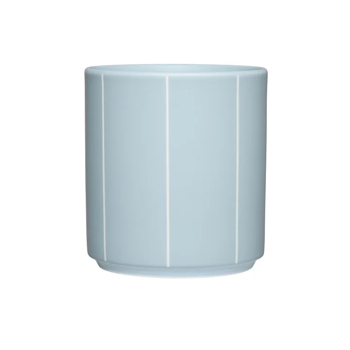 Design Letters - Nordic Pyjamas Porzellan Becher, blue stripe
