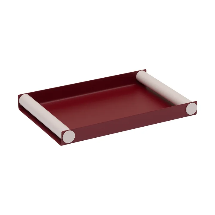 Design Letters - Ray Tablett, Medium, burgundy / pastelbeige