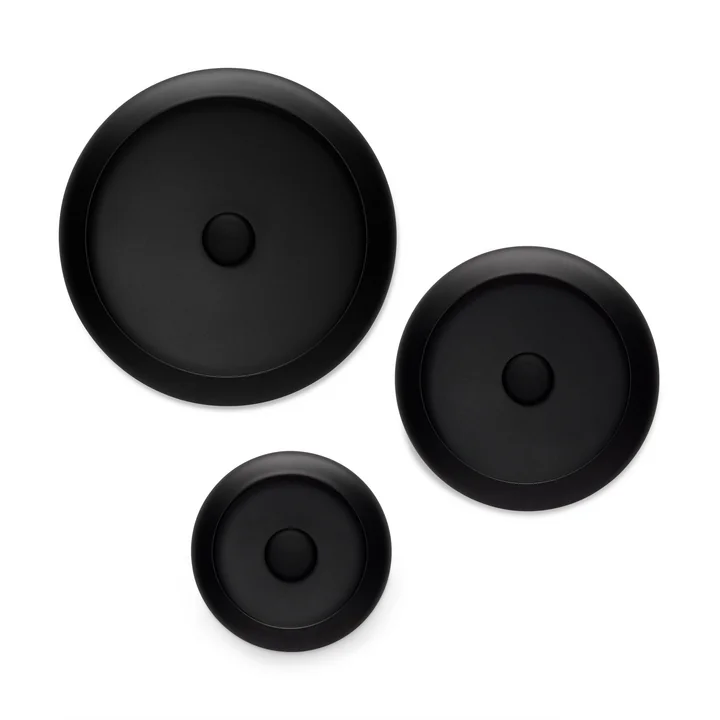 Fatboy - Oloha Trio Schale mit LED Akkuleuchte, schwarz