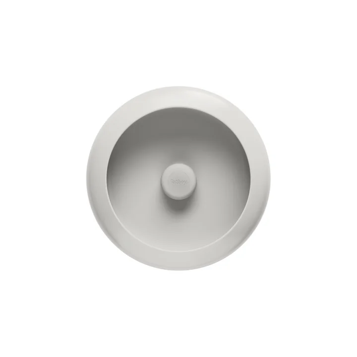 Fatboy - Oloha Medium Schale mit LED Akkuleuchte, hellgrau