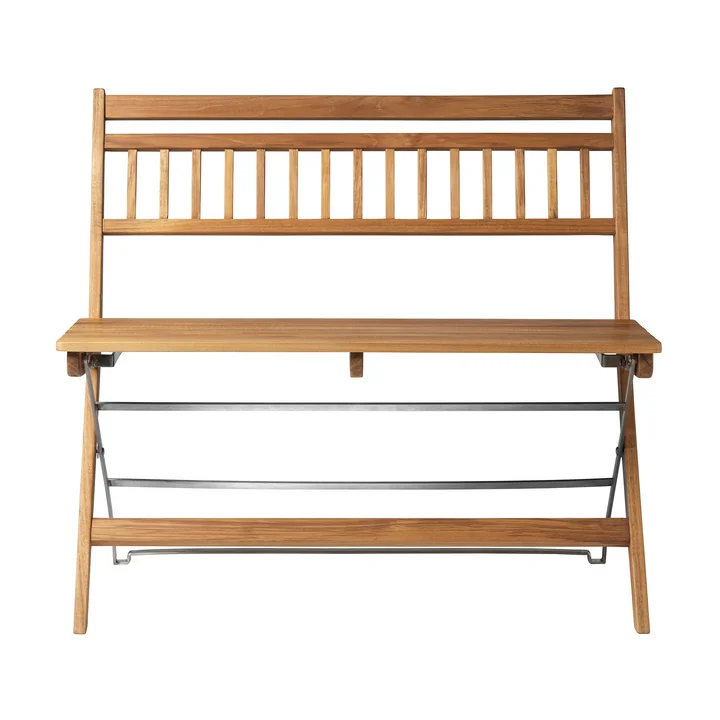 FDB Møbler - Lilleø M24 Gartenbank, Teak natur geölt