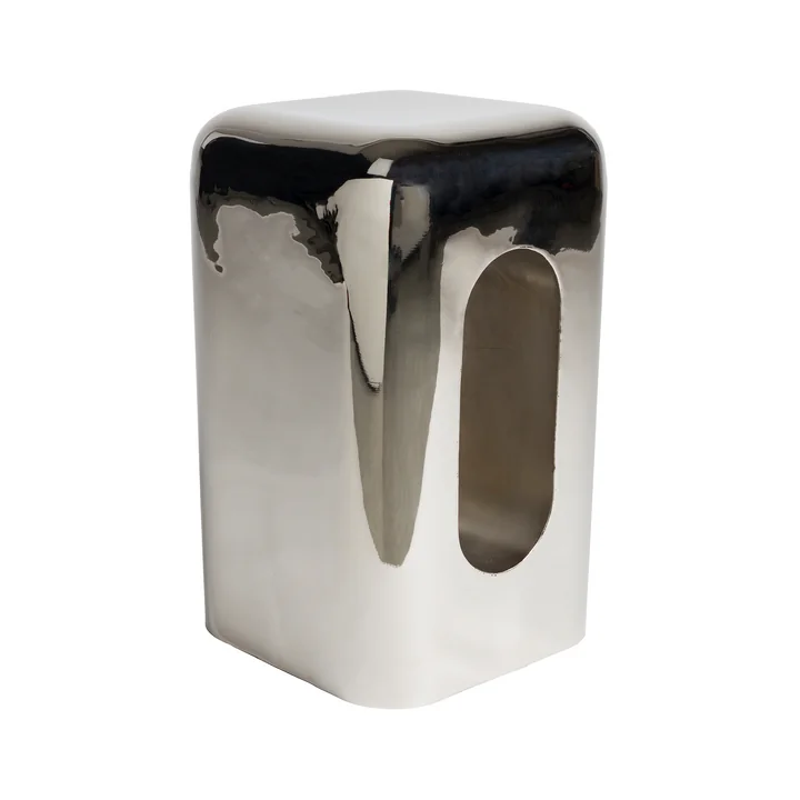 Zuiver - Creek Beistelltisch, H 48 cm, chrom