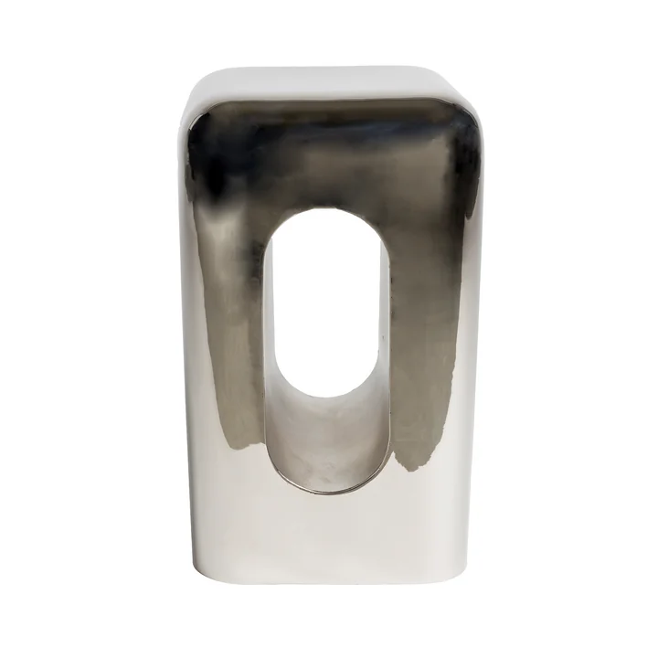 Zuiver - Creek Beistelltisch, H 48 cm, chrom